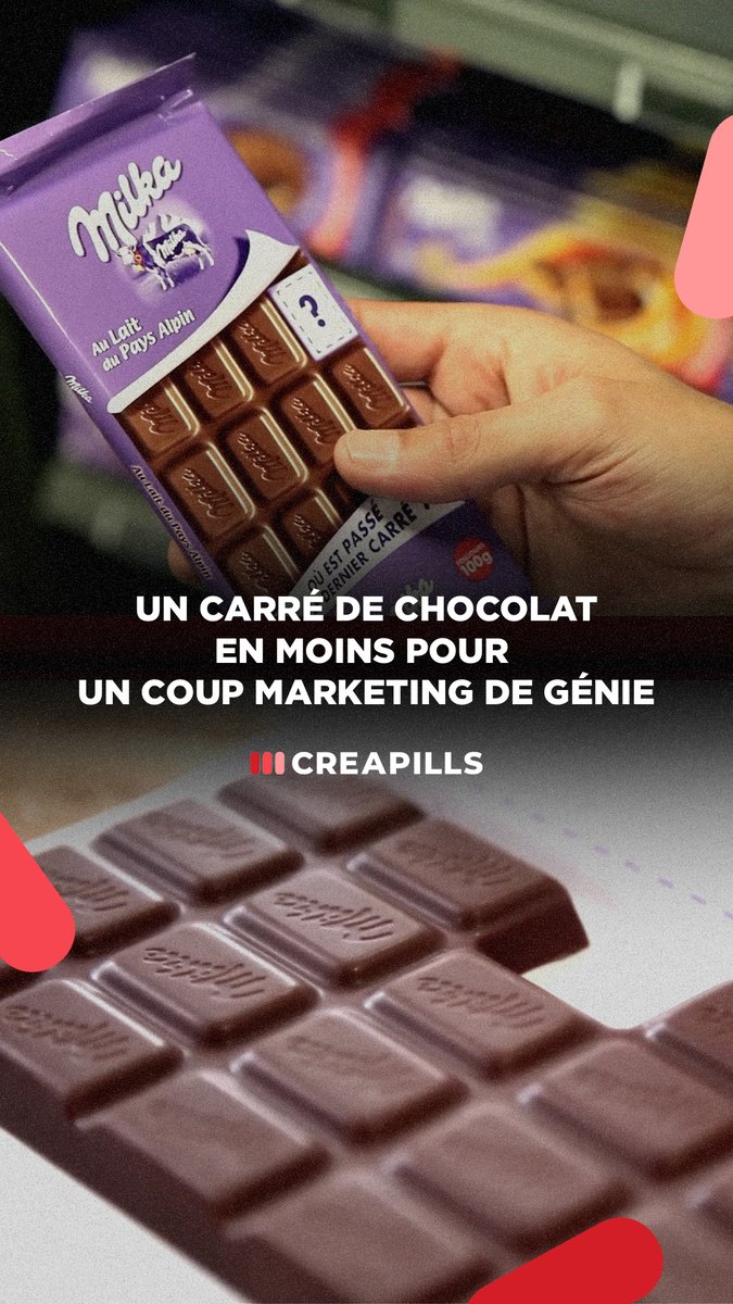 Il ne manque rien dans ce coup marketing de génie. Enfin presque… 🍫💡