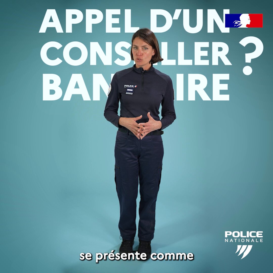 "𝗕𝗼𝗻𝗷𝗼𝘂𝗿, 𝘀𝗲𝗿𝘃𝗶𝗰𝗲 𝗳𝗿𝗮𝘂𝗱𝗲 𝗱𝗲 𝘃𝗼𝘁𝗿𝗲 𝗯𝗮𝗻𝗾𝘂𝗲, 𝗻𝗼𝘂𝘀 𝗮𝘃𝗼𝗻𝘀 𝗱𝗲́𝘁𝗲𝗰𝘁𝗲́ 𝘂𝗻𝗲 𝗼𝗽𝗲́𝗿𝗮𝘁𝗶𝗼𝗻 𝘀𝘂𝘀𝗽𝗲𝗰𝘁𝗲.” ⚠️ Les vrais conseillers bancaires ne demandent jamais vos codes ou informations confidentielles. En cas de doute : raccrochez, contactez vous-même votre banque et effectuez un diagnostic sur #17Cyber . 🔗