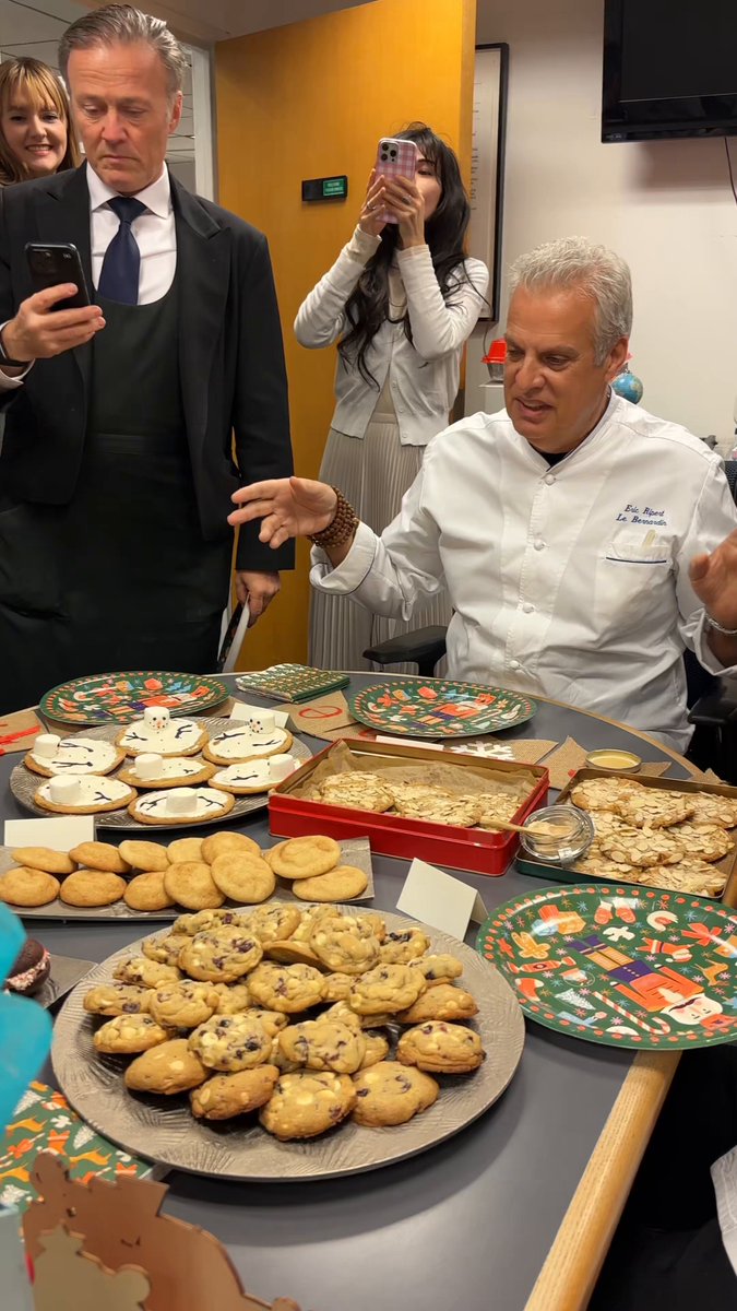 The sweetest time of the year at Le Bernardin: Our annual office cookie swap and competition!