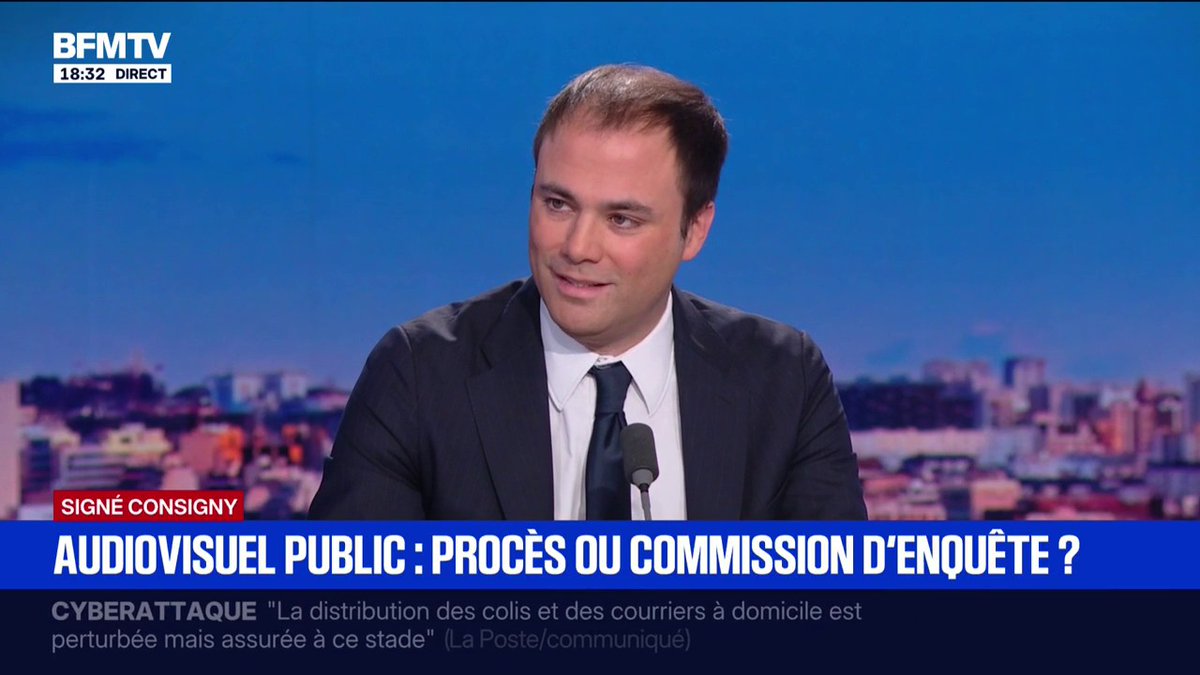 SIGNÉ CONSIGNY - Commission d'enquête sur l'audiovisuel public: "Gagner plus de 15.000 euros dans le secteur public, ça me paraît beaucoup" estime Charles Consigny