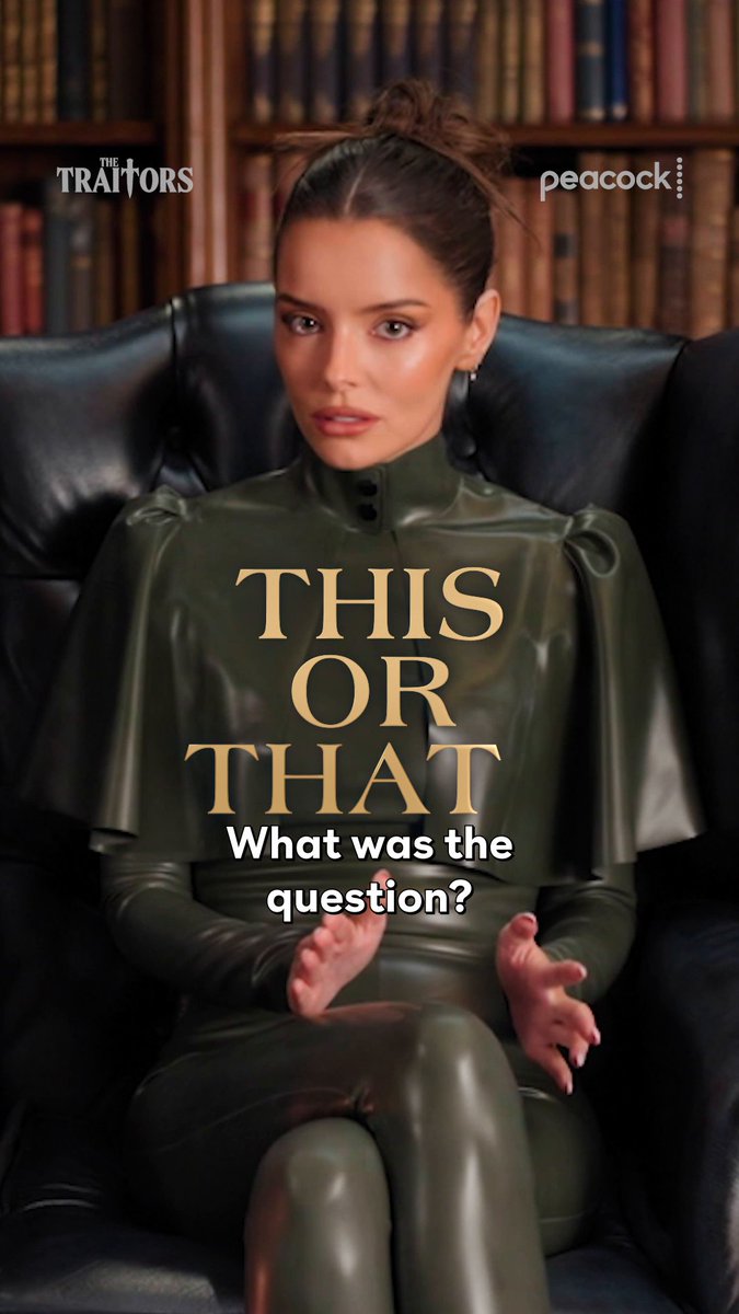 Quick round of "This or That" before the backstabbing begins 🫢 A new season of #TheTraitorsUS arrives January 8 only on Peacock.