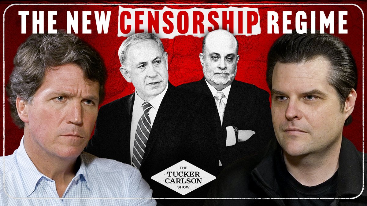 How did we wind up with identity politics and censorship again? Didn’t we just vote against all of that? Matt Gaetz explains. (0:00) What Does “Antisemitism” Even Mean at This Point? (12:39) Government Coups and Immigration (18:20) Are There Any Sovereign Leaders Left in the World? (21:32) The US State Department's New Censorship Agenda (27:39) Mark Levin's Love of Violence (33:11) The Importance of X (38:02) Did the Israeli Government Try to Get Gaetz Thrown in Jail? (48:57) Bill Barr's Collusion With the New York Times (53:36) How Republicans Sabotaged Gaetz's Chance at Attorney General (1:02:13) Should the US and Russia Be Allies? (1:03:32) The Truth About Seth Rich's Murder (1:09:44) What Will Happen in the Next Election Cycle? (1:21:15) What Caused the Destruction of the Nuclear Family? (1:38:02) Is Kamala Harris Going to Run Again? (1:40:02) Where Is the United States Headed?