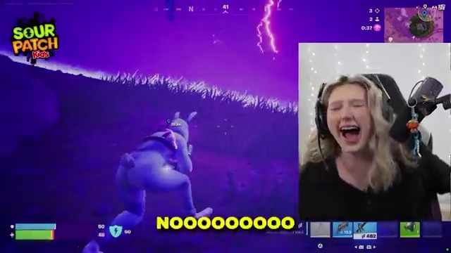 Can HappyHappyGal outrun the storm in a 'crouch only' challenge? | Ad