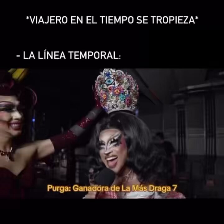 Madre Purgay se merece una corona por ser tan divertida en el detrás de cámaras