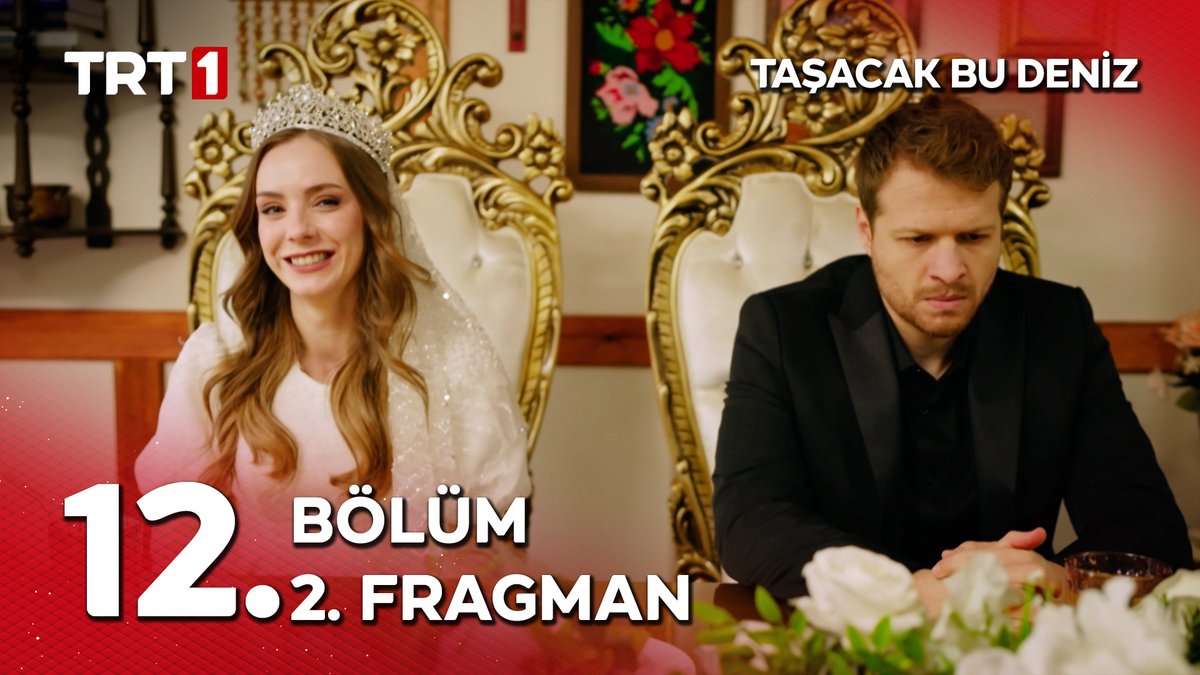 “Biz hiç kavuşamayacak mıyız?” Taşacak Bu Deniz 12. bölüm 2. fragman yayında! 📺 #TaşacakBuDeniz yeni bölümüyle cuma 20.00’de TRT 1’de. Taşacak Bu Deniz