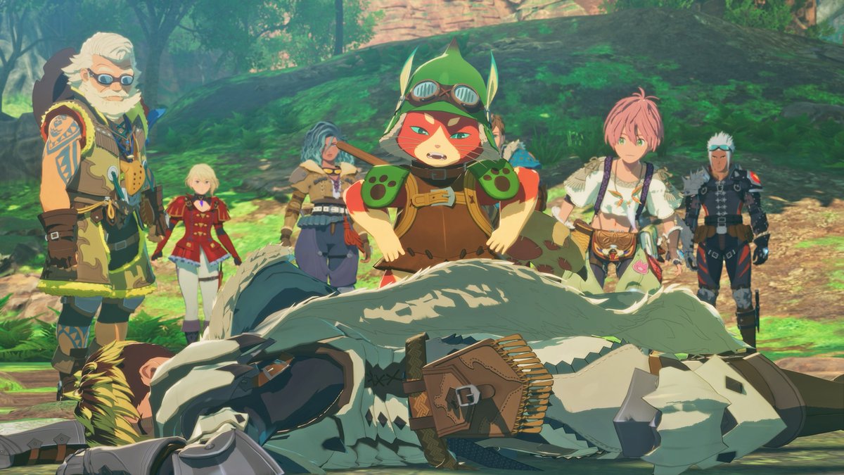 A Palico's gotta do what a Palico's gotta do! Tag a friend who makes their Palico work this hard 😼 #MHStories3