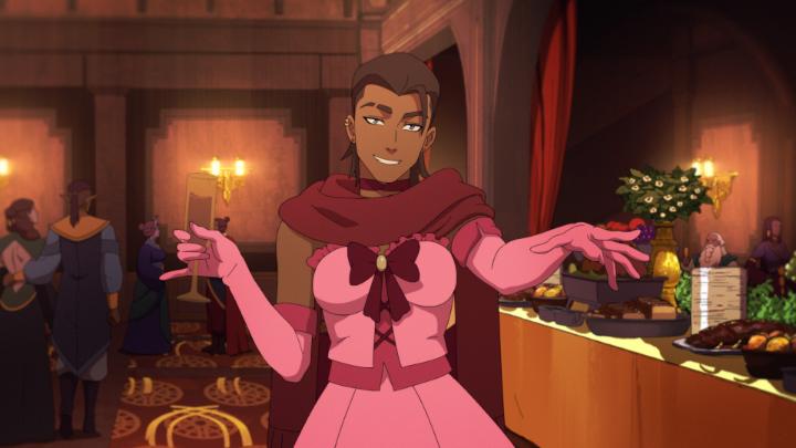 OMG, like, Beau totally fit in at this party. Never doubted you, girl! #TheMightyNein