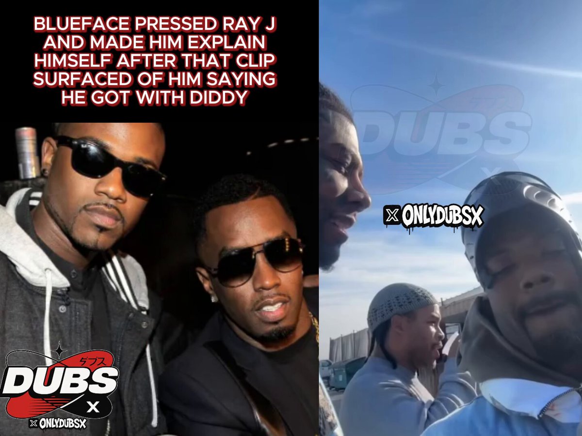 Blueface PRESSED Ray J and made him explain himself after that clip surfaced of him saying he got with Diddy 😭😭