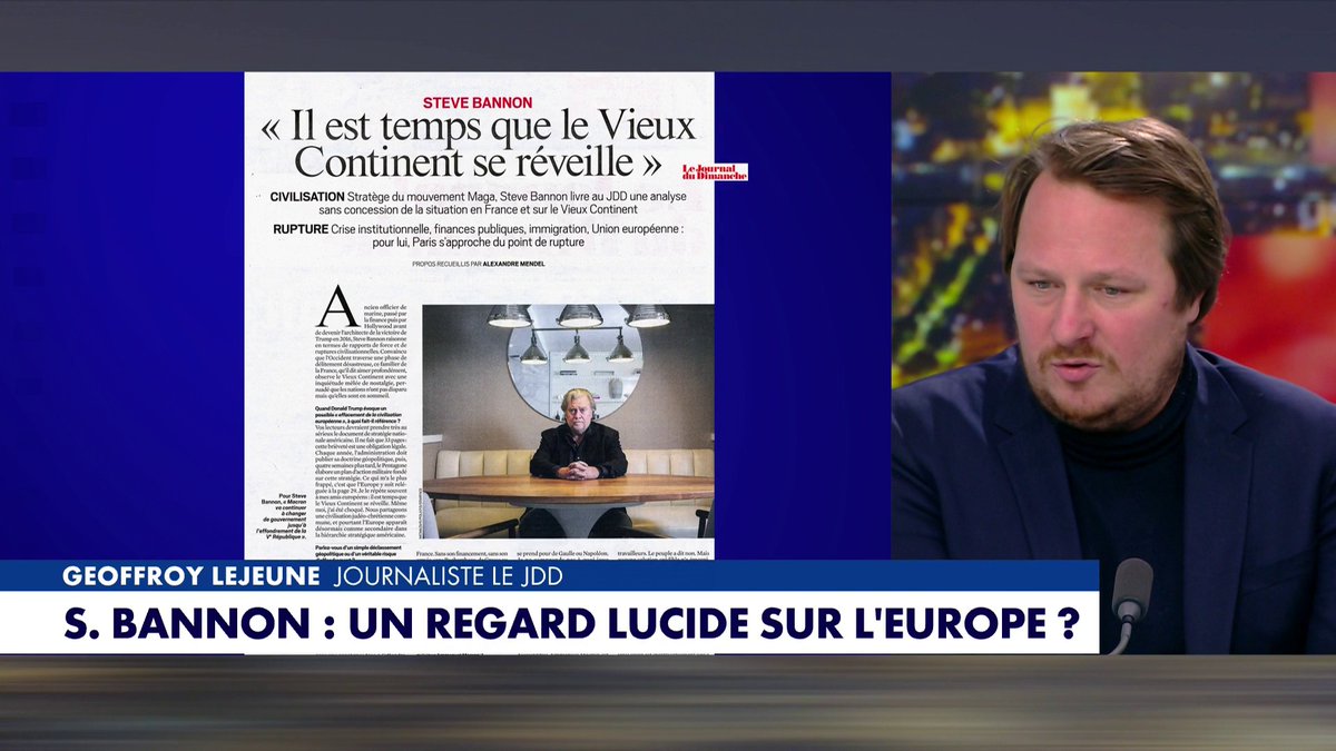 «On caricature souvent les propos des Américains, mais quand ils disent qu'ils sont inquiets par ce que l'Europe est en train de devenir, je pense qu'ils sont sincères», estime Geoffroy Lejeune, dans #HDPros2