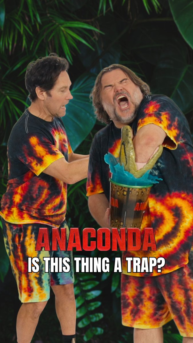 I love whatever's wrong with them. Jack Black and Paul Rudd star in the comedy event of Christmas – #AnacondaMovie is in theatres Wednesday. Get tickets.