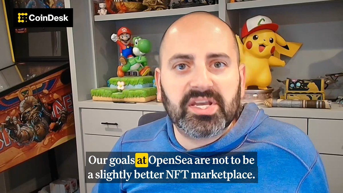 🌎 The world is evolving and the future of commerce is moving onchain. OpenSea CMO Adam Hollander joins #GenC to discuss the high-stakes roadmap to evolve the world’s leading NFT marketplace into a universal hub for the entire onchain economy.