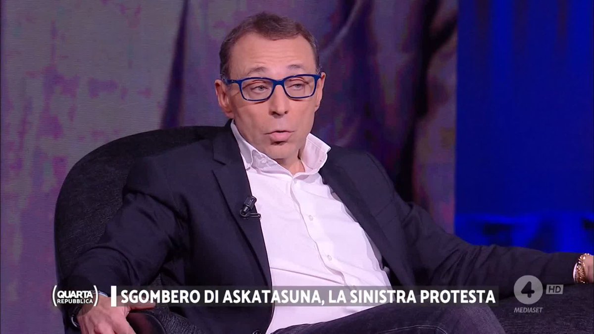 "E' dal 2010 che chiedo lo sgombero di Askatasuna e mi è costata cara. L'occupazione è illegale e in questi 29 anni è un luogo da cui sono partite tutte le manifestazioni violente che hanno riguardato Torino." #Esposito #quartarepubblica