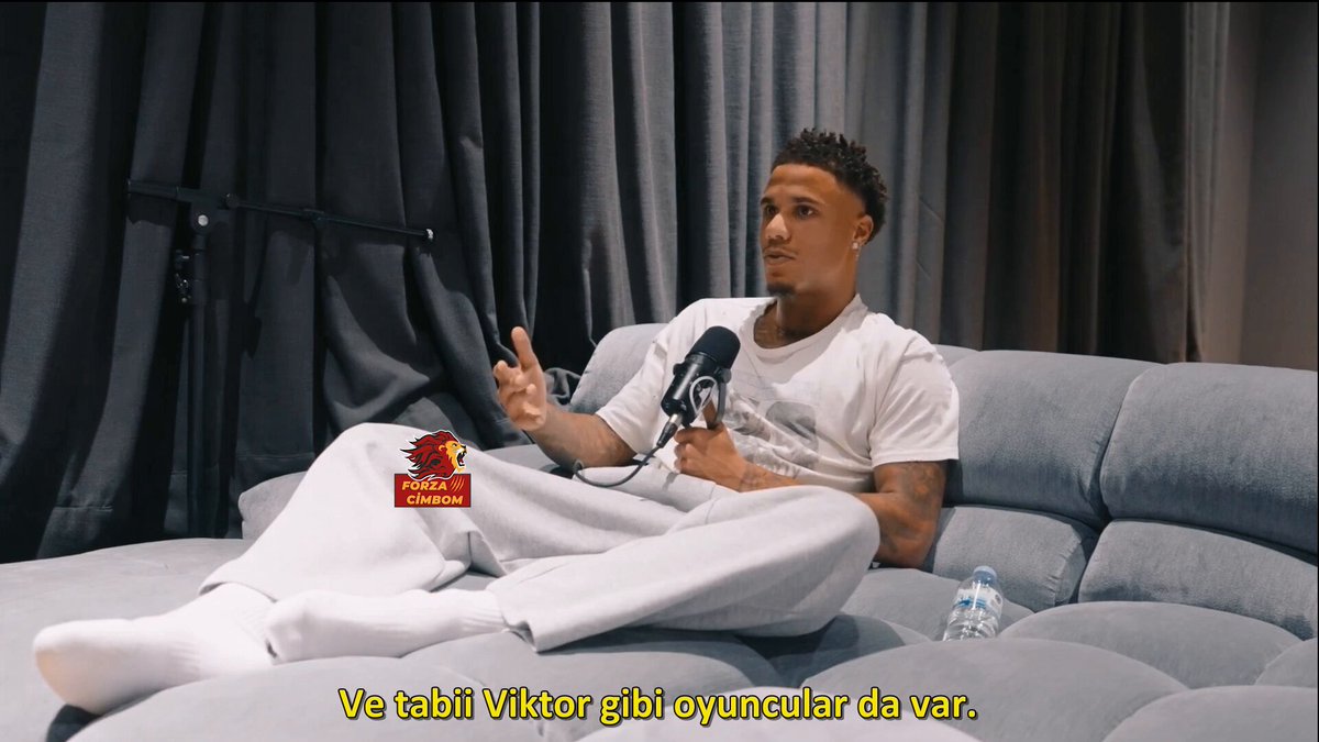 Ismail Jakobs: "Victor Osimhen, nereye giderse gitsin; Premier Lig’e gitse bile orada da 20 golün üstüne çıkar. Bu konuda birçok insanla tartıştım. Bana dediler ki: “Premier Lig’e giderse 20 gol atamaz.” Ben de diyorum ki: Victor nereye giderse gitsin, o 20 golünü atar. Bunun sebebi tamamen onun mentalitesi."