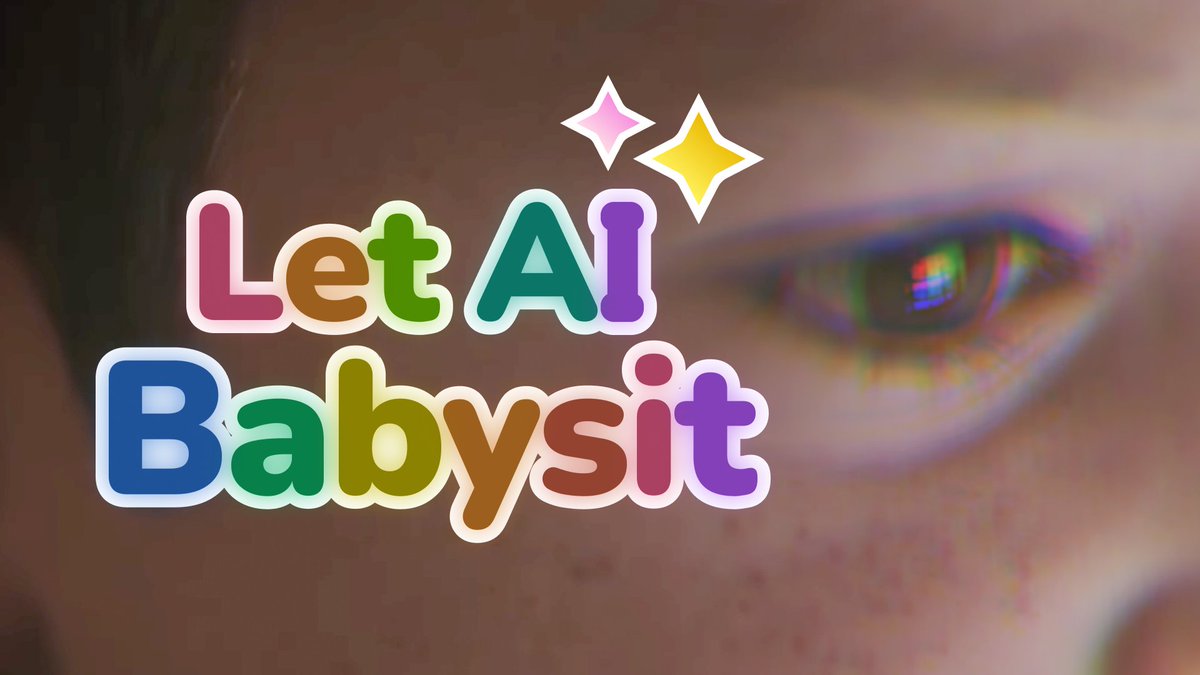 Why talk to your kid when a bot can? This Christmas, sit back and let AI raise them: