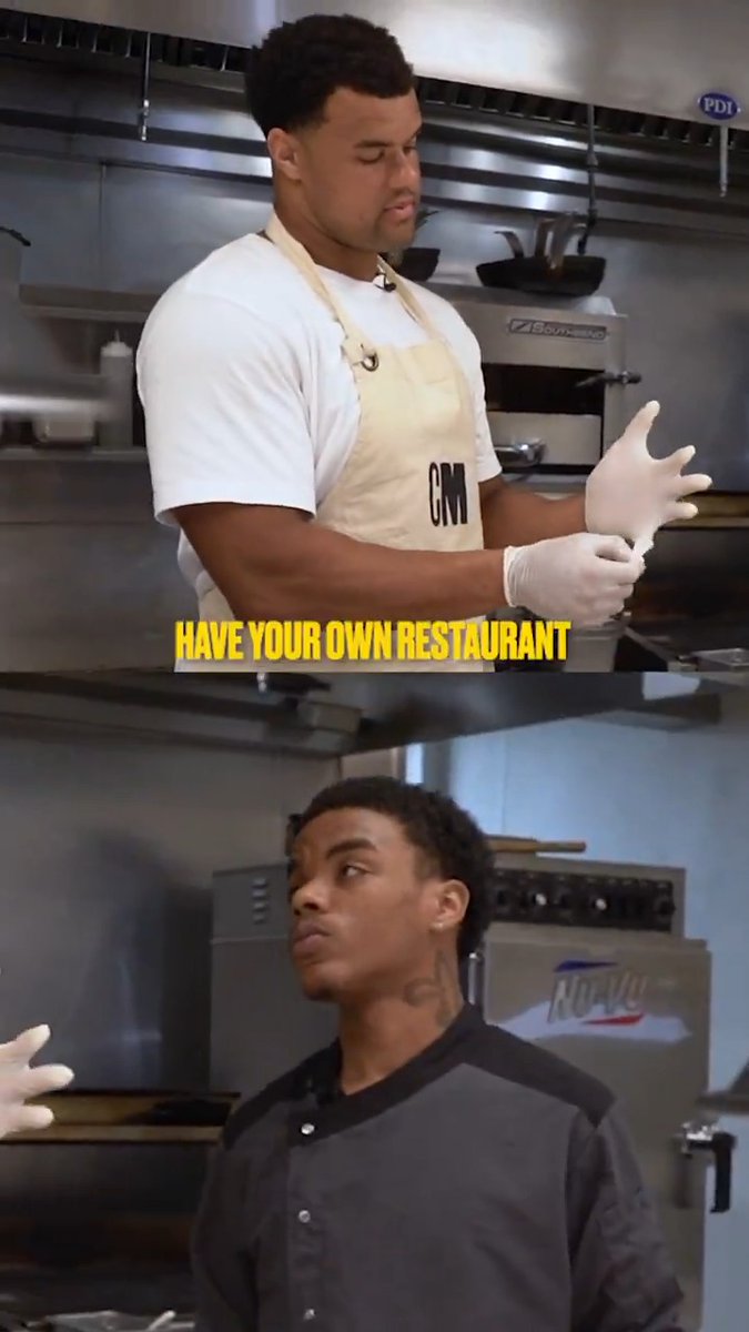 .Arik Armstead got in the kitchen to cook up some cheesesteaks and learn how Café Momentum is providing justice-involved youth with life skills, education and counseling. 👨‍🍳 Nationwide | #WPMOY