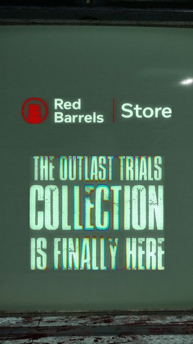 Good news, Reagents! 🕷️👁️ 🐑 The #RedBarrels Official Merch Store has expanded shipping to more regions, so more of you can bring Murkoff approved #TheOutlastTrials gear into the real world! 🛍️ Shop the collection here: Now shipping to the US, UK, Canada, Australia, France, and Germany.