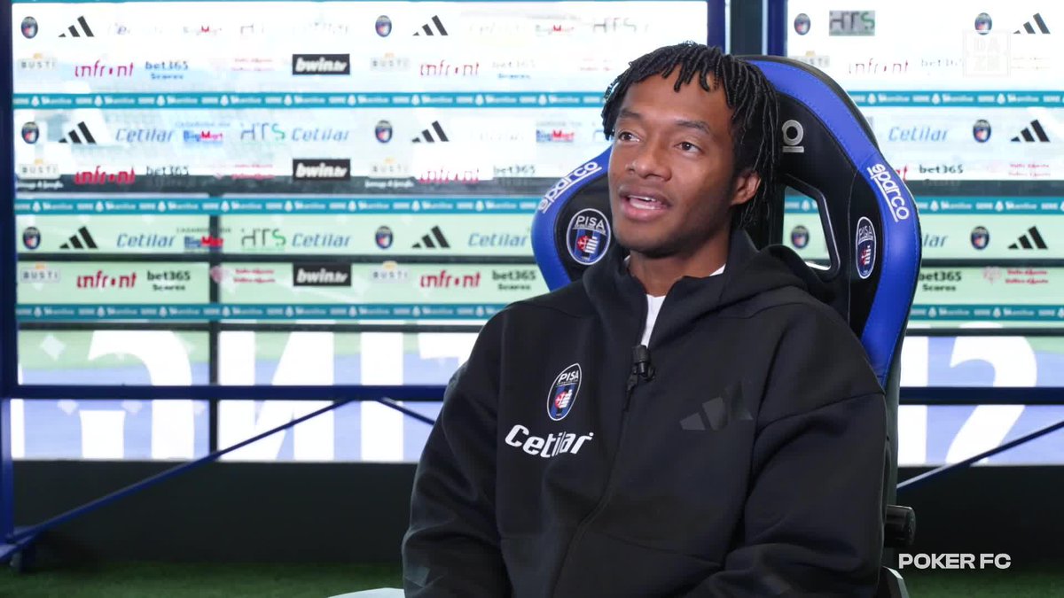 Juan Cuadrado definiendo lo que es Cristiano Ronaldo ✨ "La disciplina vence al talento, pero él tiene los dos, por eso es un icono del mundo" #PokerFC