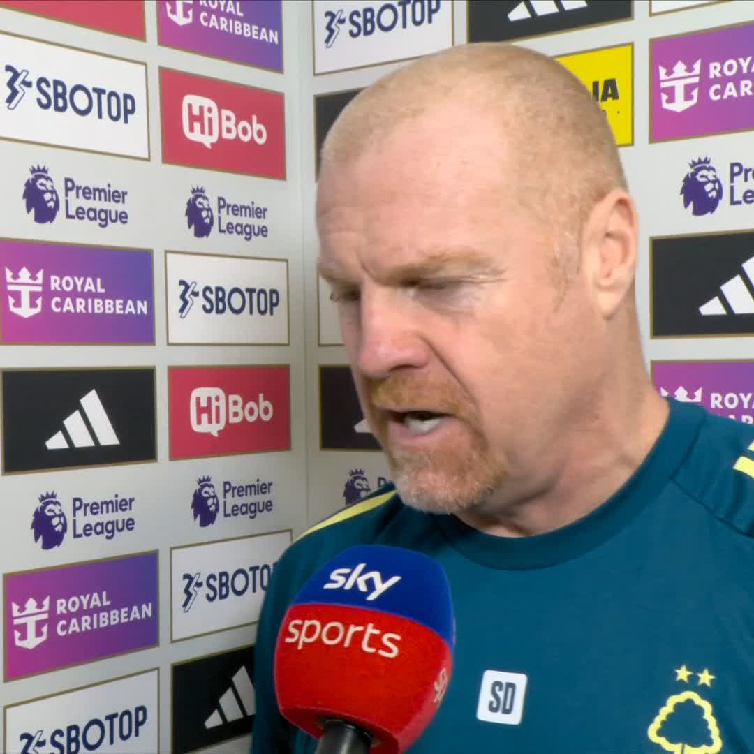 "If you're not on top of it, the margins are tight" 🤏 Sean Dyche says Nottingham Forest lacked the 'killer instinct' against Fulham 🔊