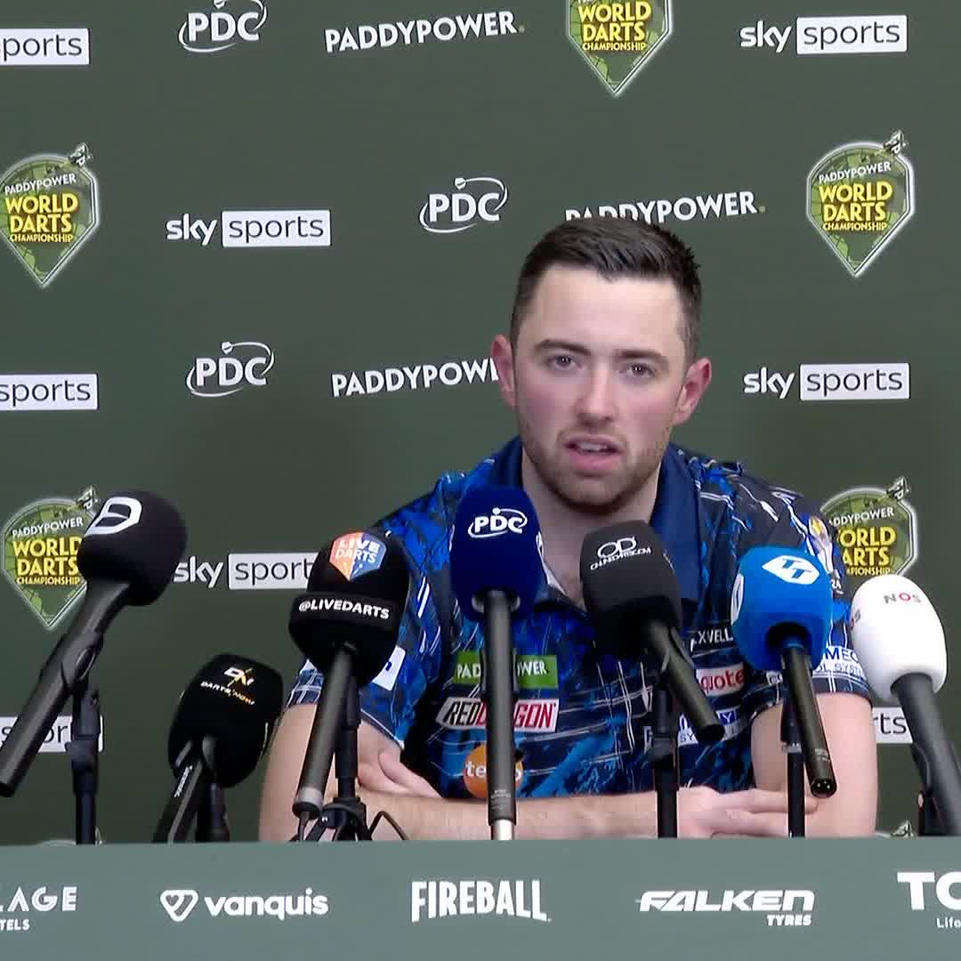🗣️ "When I come back from Christmas against Gabriel Clemens, you won't see a set like that from me again." Luke Humphries provides fighting talk ahead of his Round Three clash with Gabriel Clemens after seeing off Paul Lim in straight sets. #WCDarts