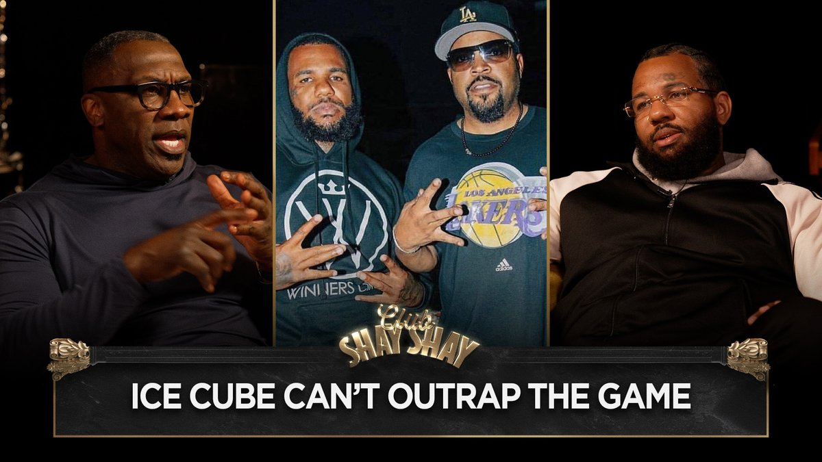 "I love Ice Cube but Cube can't outrap me. The reason that Cube can't outrap me is because I use Cube's legacy to help me sharpen. I use Snoop's legacy to help me sharpen myself. I use Dr. Dre NWA so it's like those guys came before me." -The Game