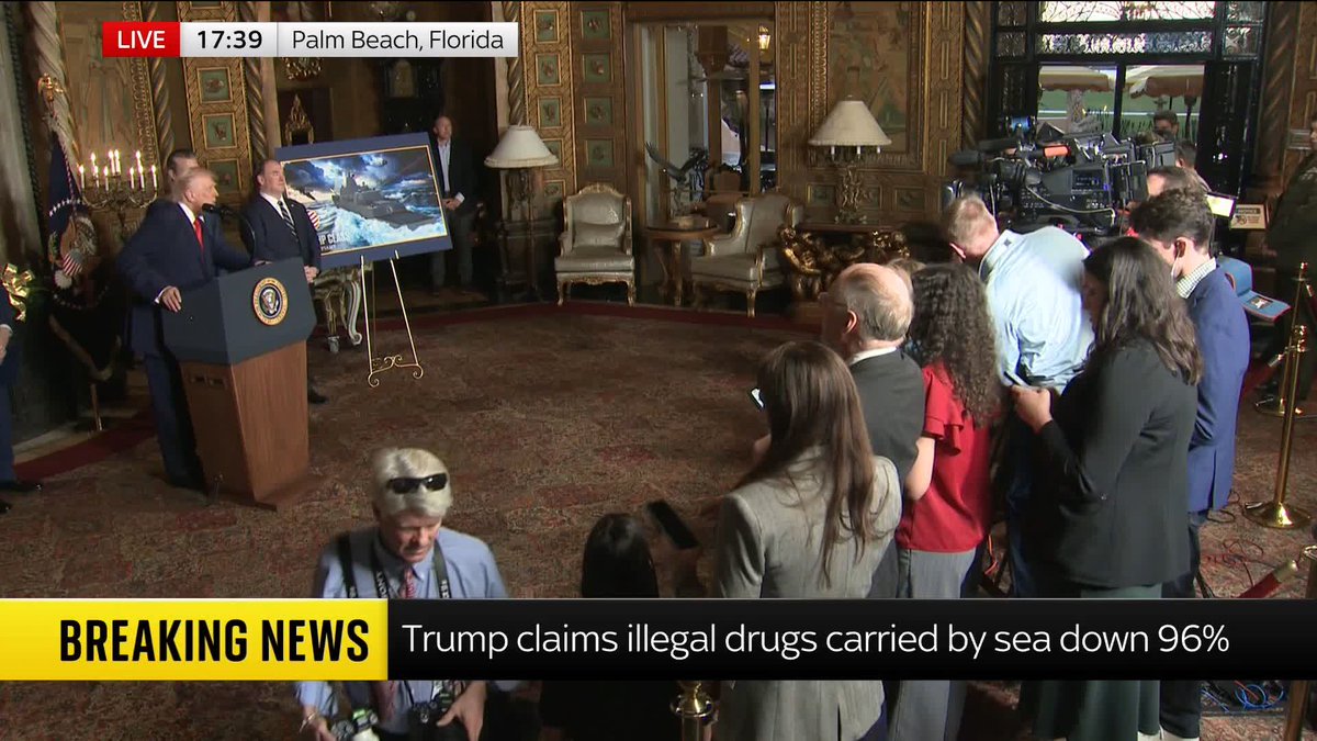 BREAKING: "A lot of people are very angry that this continues." US President Donald Trump has called the Epstein files drop a way to deflect from the Republican Party's successes. Appearing in the files does not imply any wrongdoing. 📺 Sky 501