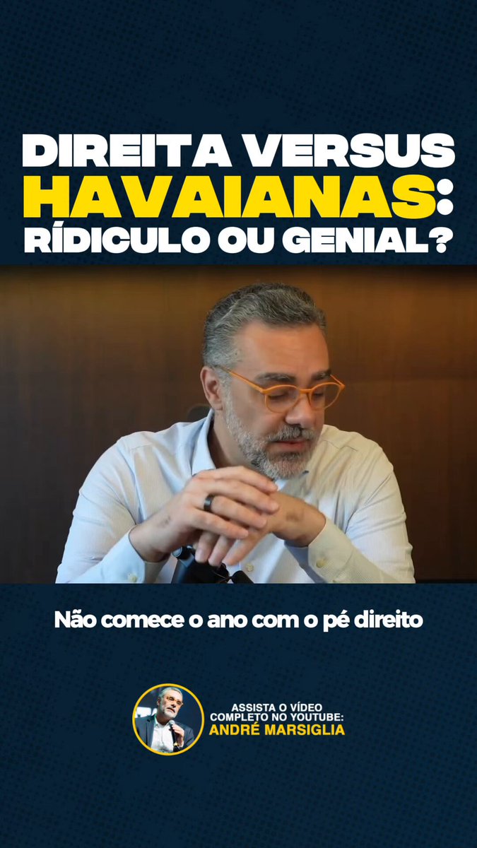 Direita entra em guerra contra Havaianas: ridículo ou genial? Falei disso no meu canal no YouTube.