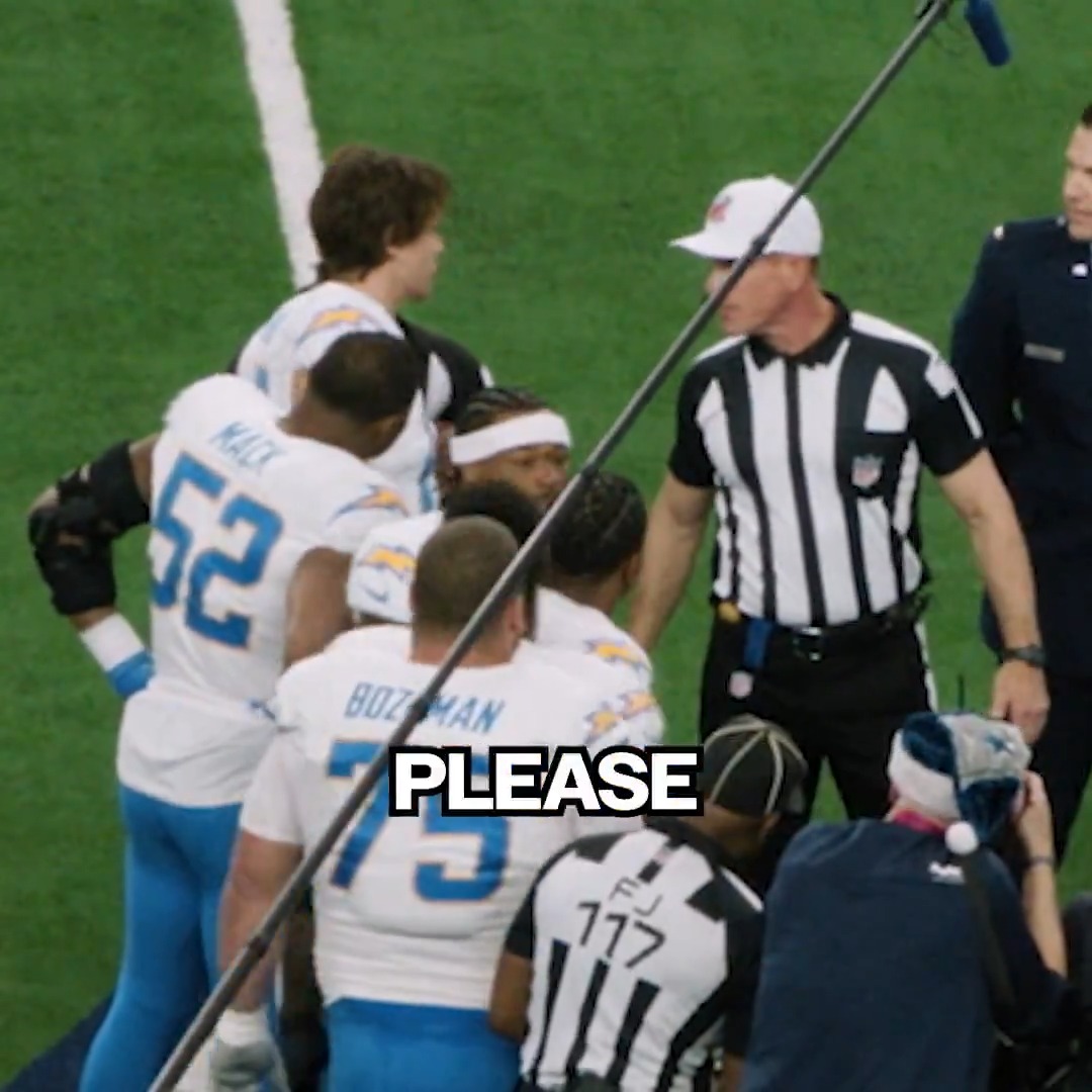 justin herbert is so polite, man