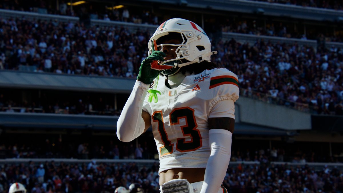 Canes called game. #CFBPlayoff x #GoCanes
