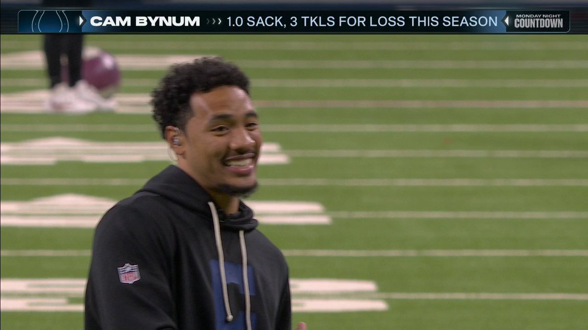 Will we see Cam Bynum's old school Christmas celly tonight? 👀 Watch MNF 49ers-Colts on ABC, ESPN and the ESPN App 🍿