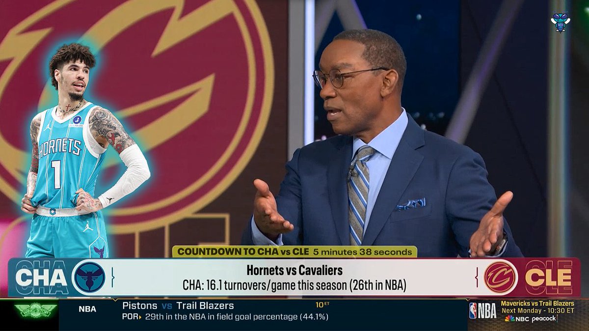 🗣️ Isiah Thomas on LaMelo Ball: "Do I want to win, or do I want to be liked?" "We love him; everybody likes him. He walks into the room, lights it up. All the players around the league like him. When they start hating him and disliking him, that's when he'll start winning." 🤔