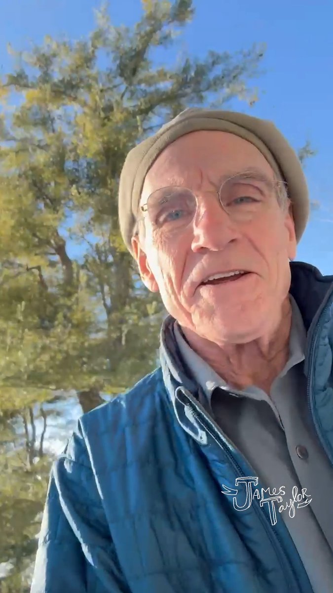 2026 tour news! A snowy update from James: he'll be performing in both the US and Europe next year. Watch this space in January for a full announcement with cities, dates, and how to buy tickets. #JT #JamesTaylor #2026Tour