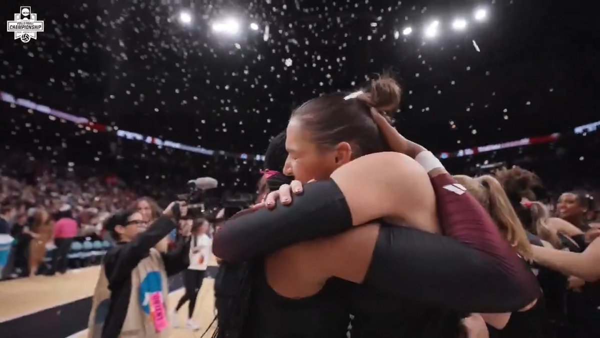 National Championship cinematic recap 🏆 Experience (3) Texas A&M Volleyball make program history by defeating (1) Kentucky to win their first National Championship! #NCAAWVB