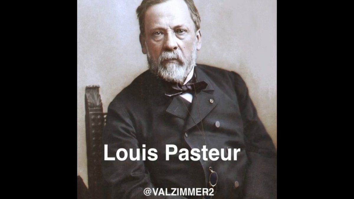 🚨🚨BREAKING 🚨🚨 Newly released video from Louis Pasteur himself. Listen to what he says about germ theory.