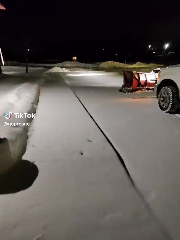 Ladies &amp; gents, meet the master of the snow shovel.