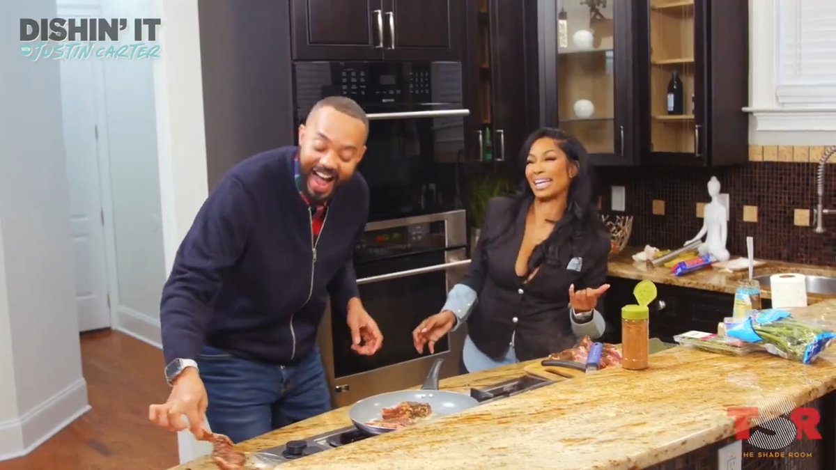 Karlie Redd is stepping in and showing off her cooking skills in a brand new episode of #DishinIt with Justin Carter! Make sure y’all tune in Tuesday, Dec 23rd for the full episode on The Shade Room’s YouTube channel 🎥 // WATCH HERE: