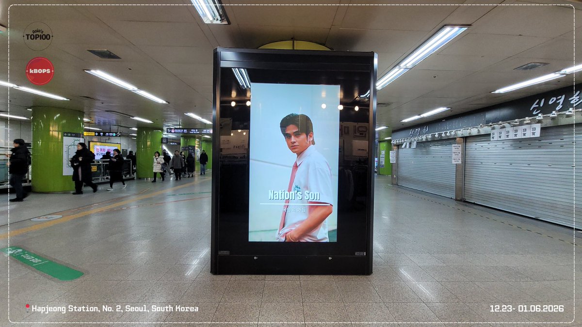 [🥇] RANK 1[🥇] 2025 𝐀𝐬𝐢𝐚’𝐬 𝐁𝐞𝐬𝐭 𝐍𝐞𝐰 𝐀𝐜𝐭𝐨𝐫 - Will Ashley [📍Advertisement video ] ✨ CM Board 📆 12.23.2025 - 01.06.2026 (2 Weeks) 📍Hapjeong Station, No. 2, Seoul 🇰🇷 🎬 Credits to nikowl &amp; TEAM WILL OFC #WillAshley #LoveYouSoBad #BarBoysAfterSchool