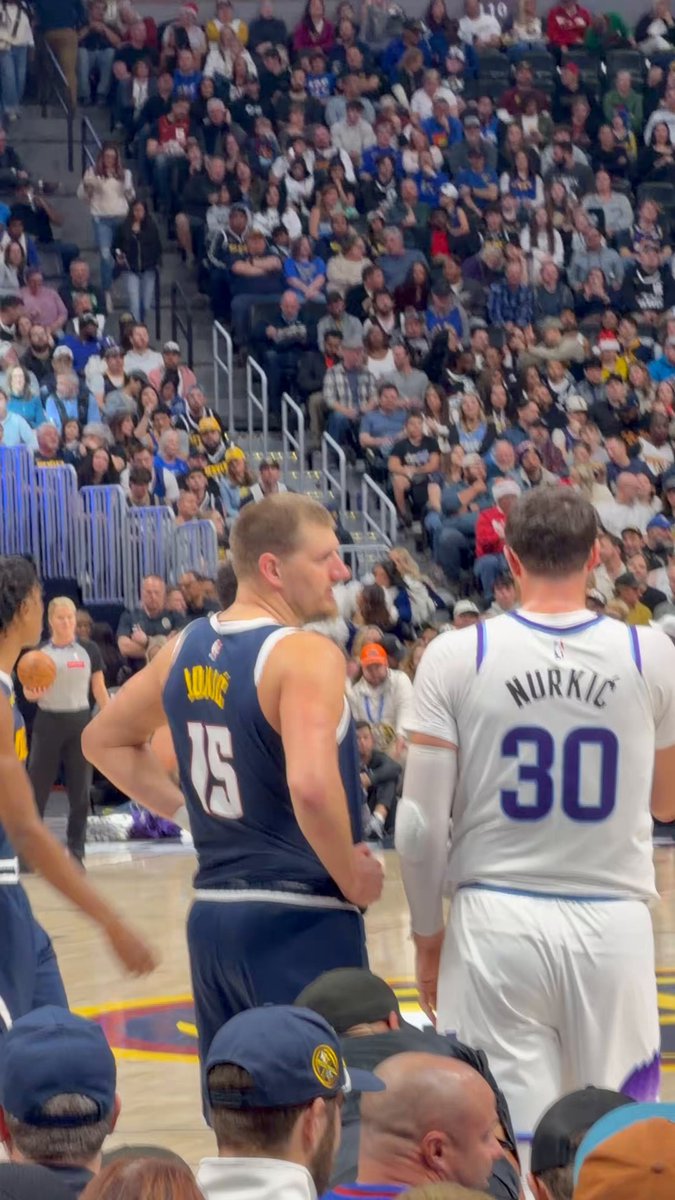 This is what’s happening during the officials time out