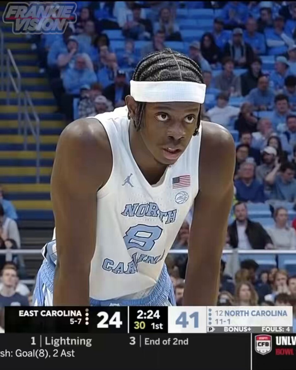 Caleb Wilson vs E. Carolina tonight.. 21 PTS (7-11 FG, 7-13 FTs) 12 REBS 4 BLKS 3 STLS Im not big into comparing games.. But as far as production in his own style.. he’s like Evan Mobley and Kevin Garnett.. again Impact wise.. his style of game is his own style of game… If I have a top 2 pick as a GM i take a chance…
