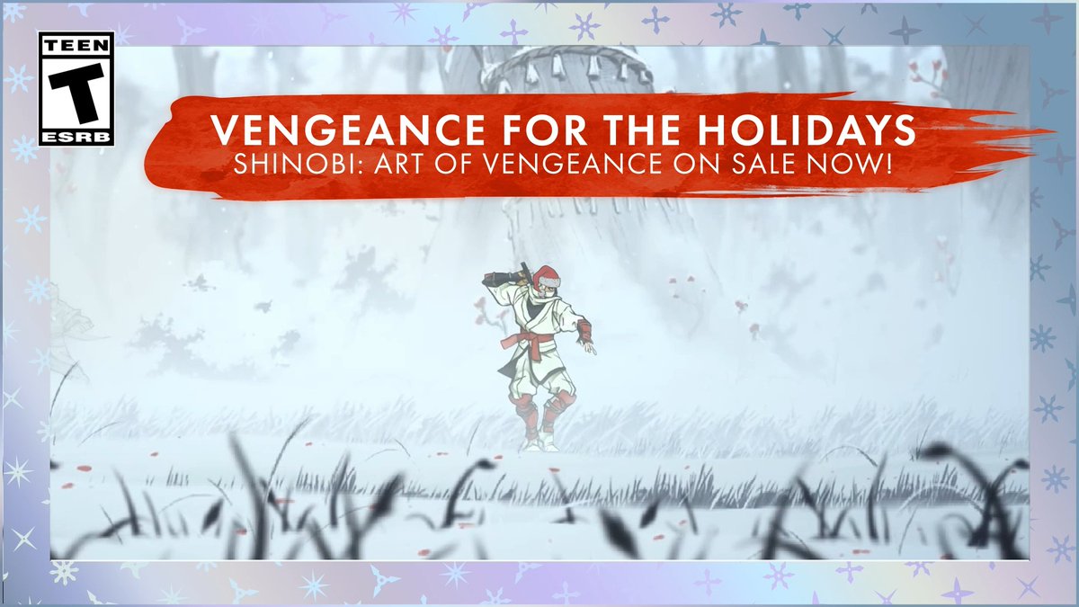 Silent nights… deadly nights. 🎄 The Art of Vengeance never takes a holiday.