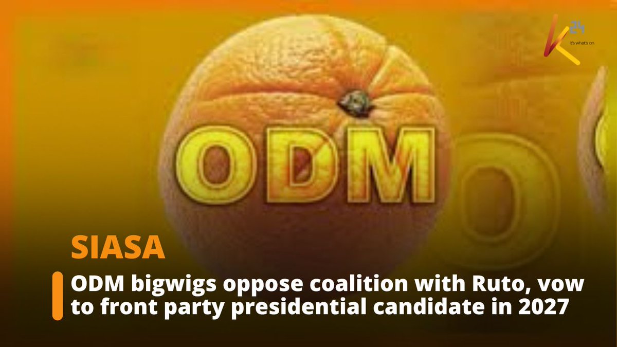 ODM leaders reject broad-based government deal, insist on fielding own presidential candidate