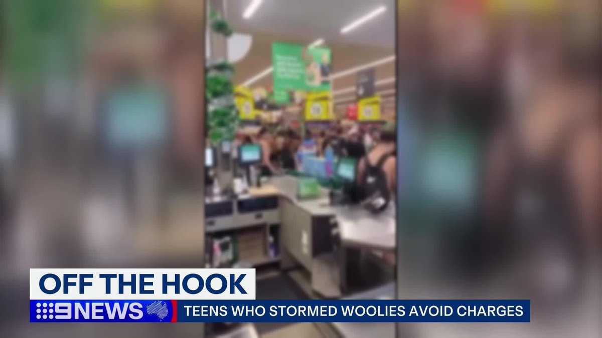 #EXCLUSIVE: There's been a development in the investigation into the teenagers who stormed the Mordialloc Woolworths, with no charges laid for the chaos caused. Gillian Lantouris #9News