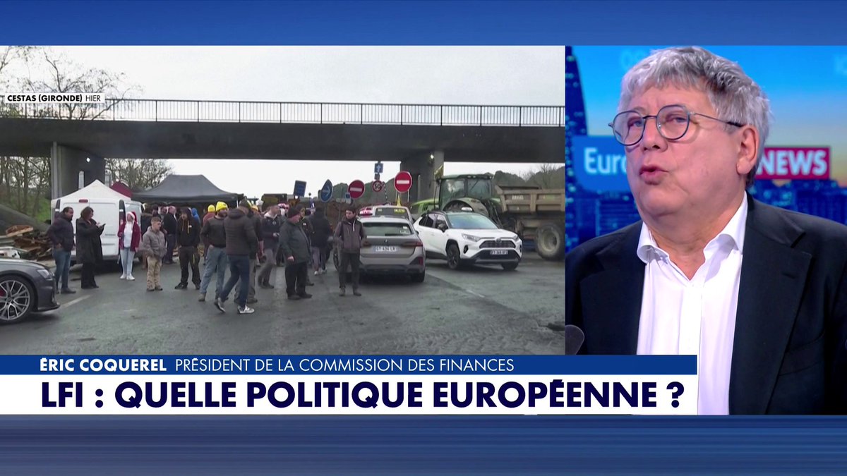 «Si la France sort de l'Union européenne, cette dernière n'existerait plus», a estimé Éric Coquerel, dans #LaGrandeInterview