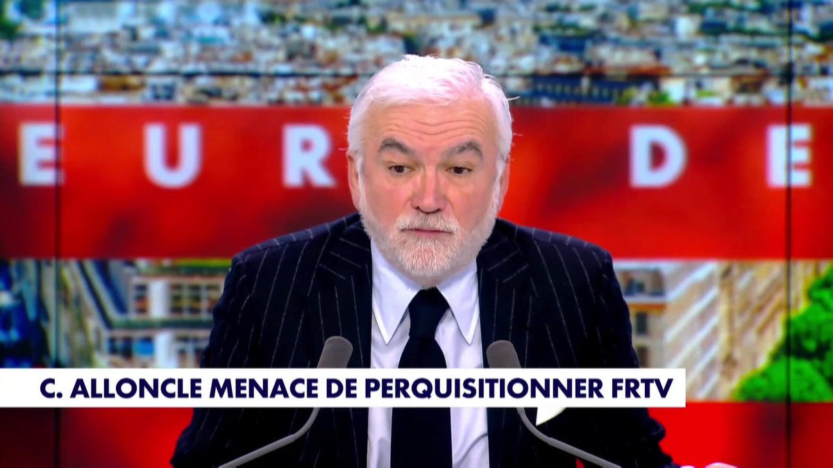 "Je veux savoir combien l'émission C à vous est facturée" lance Pascal Praud #HDPros #Europe1