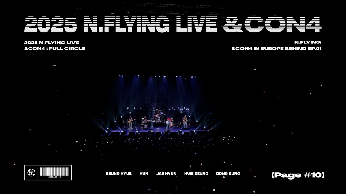 2025 N.Flying LIVE ‘&amp;CON4 : FULL CIRCLE’ BEHIND Ep.08 ⚡ #NFlying #엔플라잉 #엔콘 #FULL_CIRCLE
