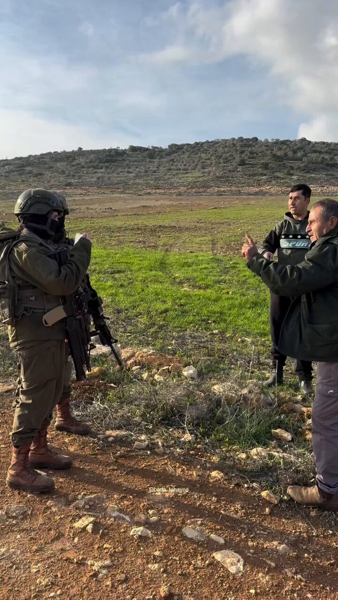 VIDEO | Israeli forces prevent Palestinian landowners from accessing their lands in the village of Raba, southeast of the city of Jenin in the occupied West Bank.