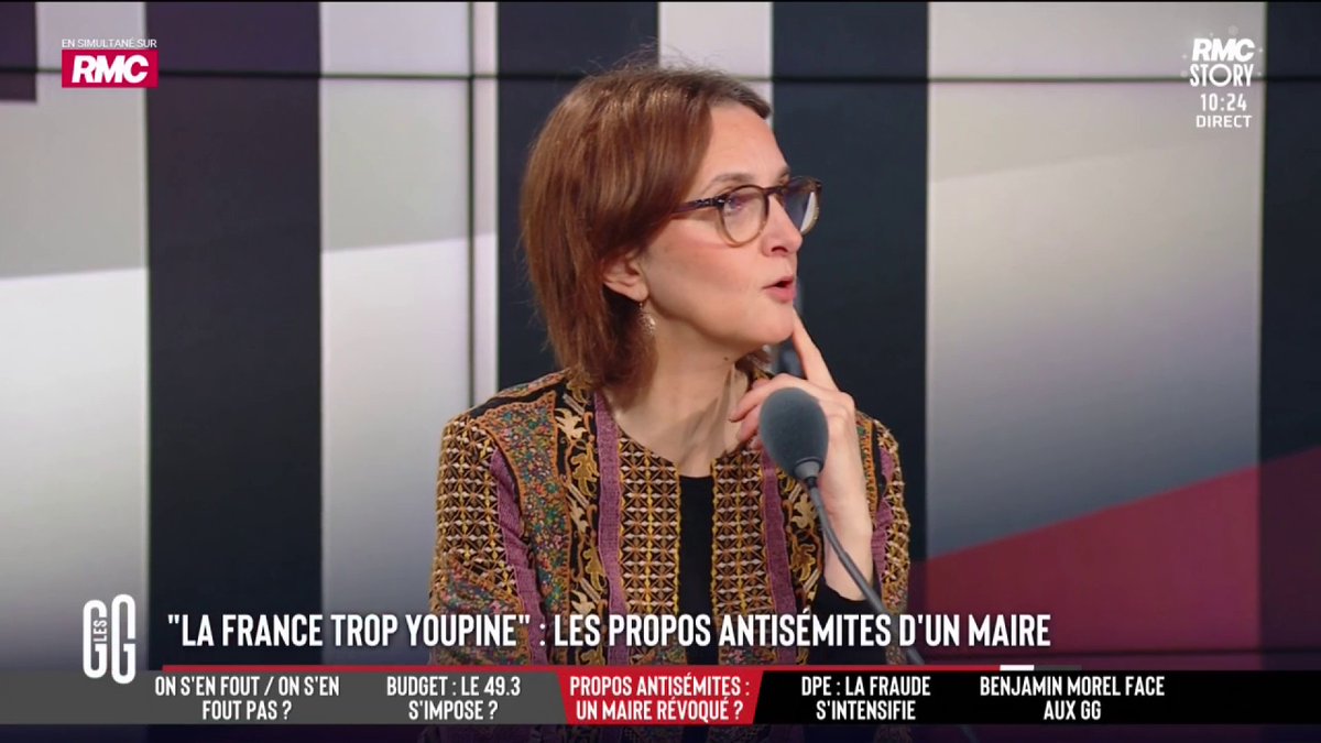 ⚖️ « La France est trop youpine » : les propos antisémites d'un maire 🗣️ Barbara Lefebvre : "On peut voir à quel point l'antisionisme est un antisémitisme ! En ce qui concerne la France, 92% des juifs en France considèrent que l'antisémitisme est à LFI, pas au RN !" #GGRMC