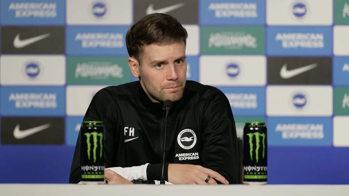 "I see a team with big potential and we have proved that in every game so far" Fabian Hurzeler looks at what he wants from his Brighton side ahead of their match with Arsenal on Saturday and he has positive team news for the trip 💪