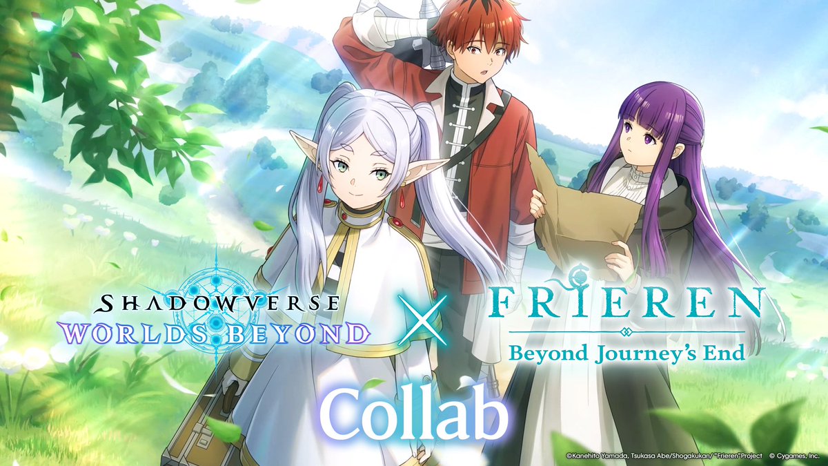 Beyond their journey's end lies the next evolution of digital card games. 🪄 The Frieren: Beyond Journey's End anime collab kicks off December 29 (UTC), alongside card set #5! 📺 Shadowverse Channel English co-stream: #ShadowverseWB #Frieren