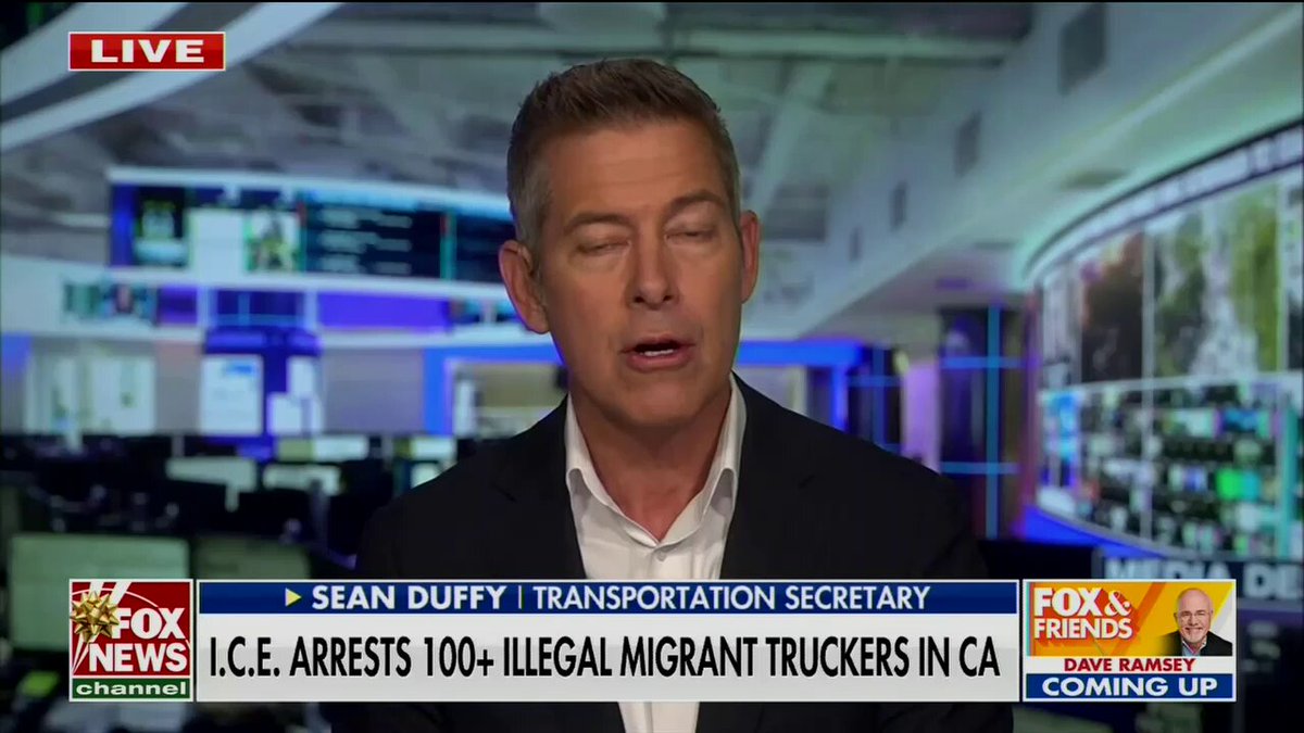 Sean Duffy on blue states: "What I can do is I can pull their money. That's the leverage I do have ... I guarantee you that the federal taxpayer is not going to fund their roads and bridges and their systems when they are putting illegals on the roads."
