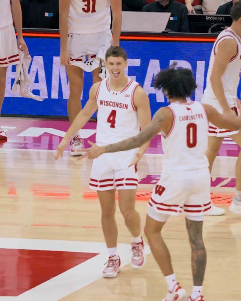 A bucket ZK won't forget Congrats Zach Kinziger on scoring your first points as a Badger!